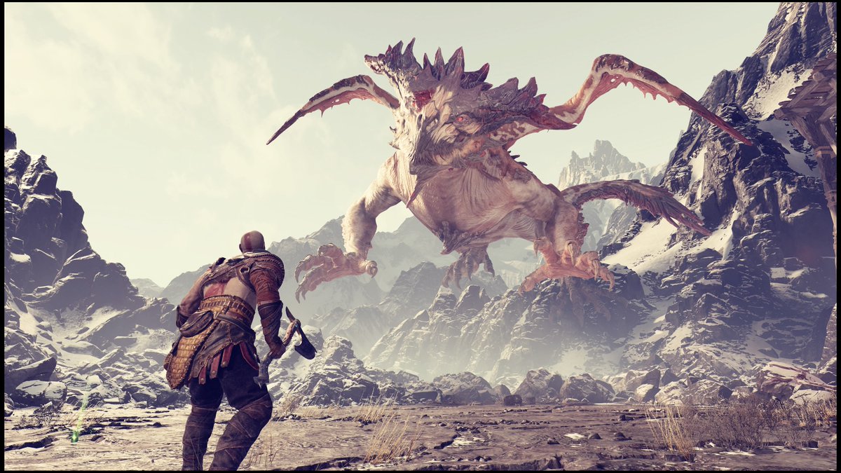 Positive_Nomad's tweet photo. Do you think it saw us? @Urban_Tentacles #VGPUnite #GodofWar #gamingscreenshots #Exploringgames #PS4share https://t.co/tWdErzAXS5