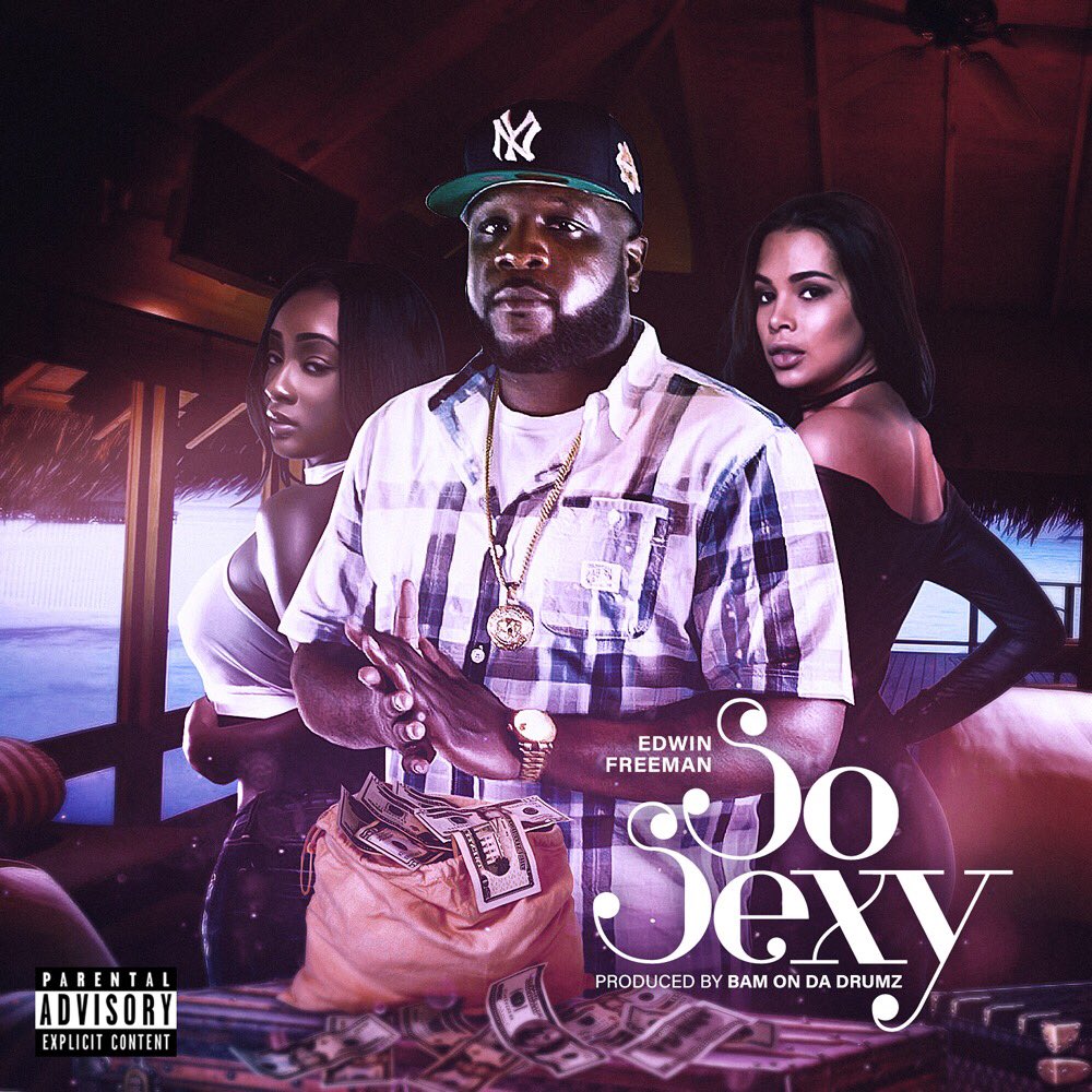 SirEdwinFreeman's tweet photo. 🚨 #NewMusicAlert: @SirEdwinFreeman “So Sexy”. Produced by @BamOnDaDrumz. Out now on iTunes & all platforms. Link in bio. #FreemanMediaGroup #HipHop #Rap #RNB 🎶 🎧 https://t.co/6TVxnQtqmF