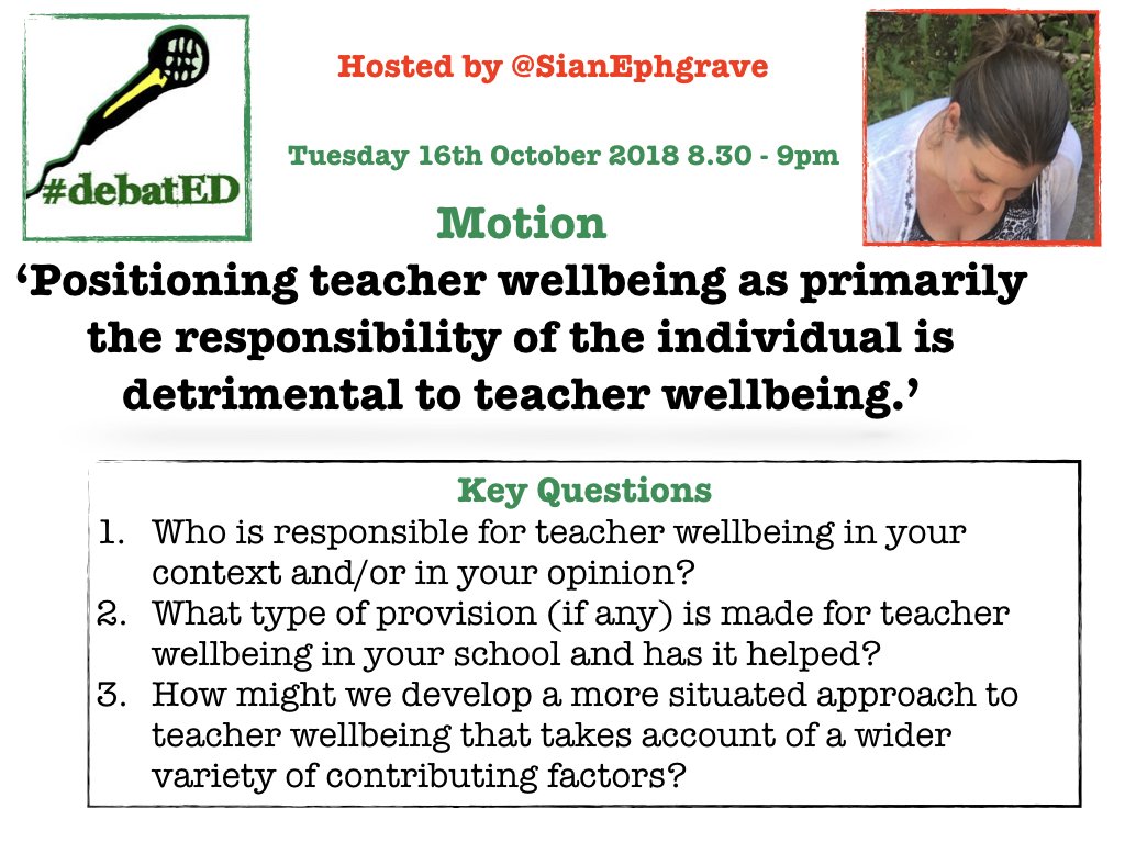 Tonight's #debatED is moderated by @SianEphgrave - please remember to use the #debatED hashtag if joining in. Over to you, Sian...