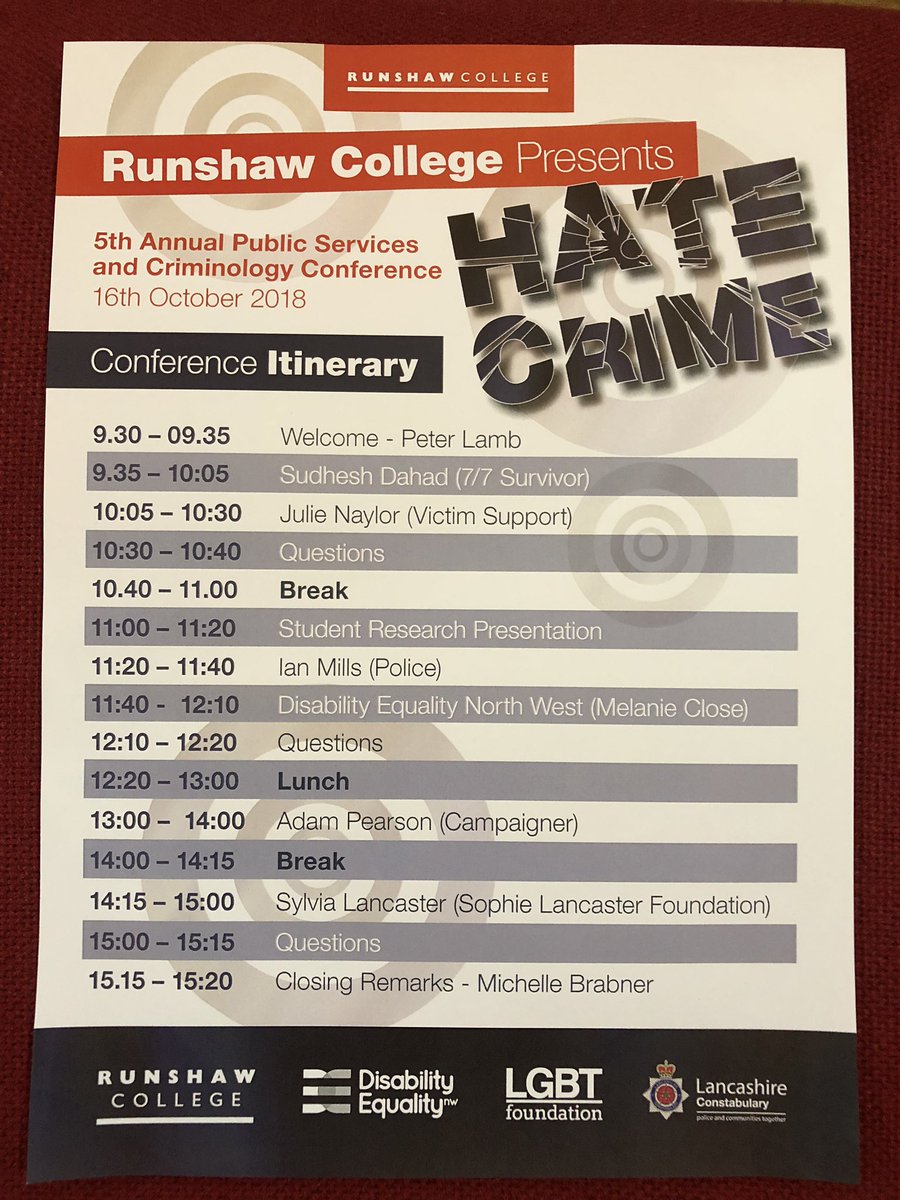RunshawPS's tweet photo. Thanks to all the guest speakers today. A fantastic and thought provoking conference and some really courageous speakers. Thanks again 👏👏👏 https://t.co/E6yhELeKiP
