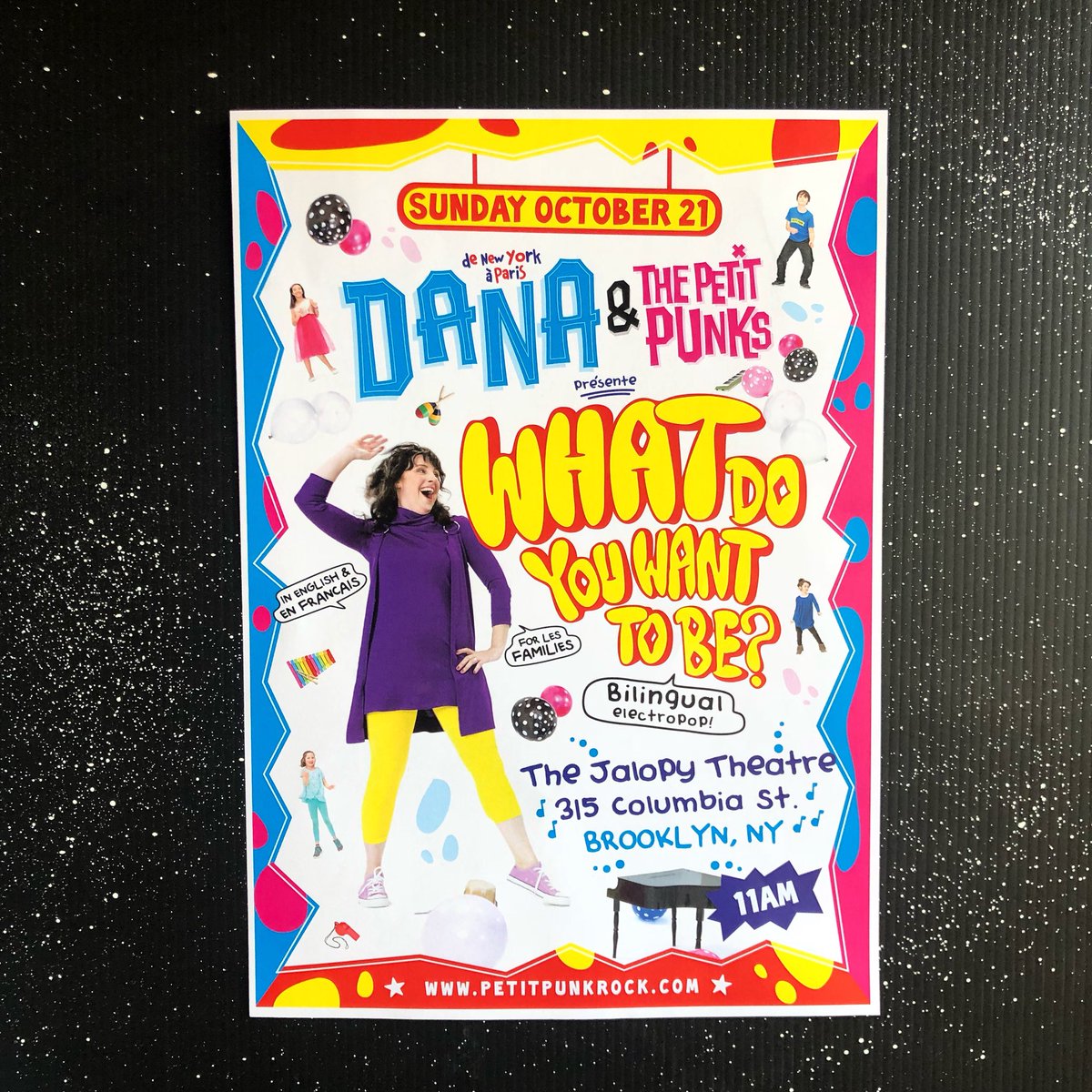 petitpunkrock's tweet photo. This Sunday Oct 21 the family électropop show from Paris arrives in Brooklyn! Come get riled up en famille at the amazing @JalopyBrooklyn Tickets at https://t.co/KIPMnk8afb #kindie #childrensmusic https://t.co/jv6uStNR6K