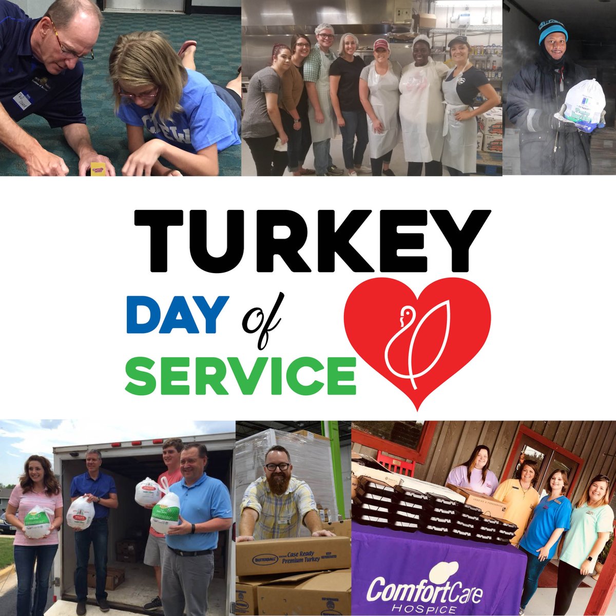 natlturkeyfed's tweet photo. U. S. #turkey farmers work to feed the world safe &amp; healthy products every day! On #WorldFoodDay we’re thankful for the ability to give back &amp; help fight hunger. Check out NTF members on #TurkeyDayofService taking time to help make a difference in their communities. #WDF2018 https://t.co/bLHOsTGjLs