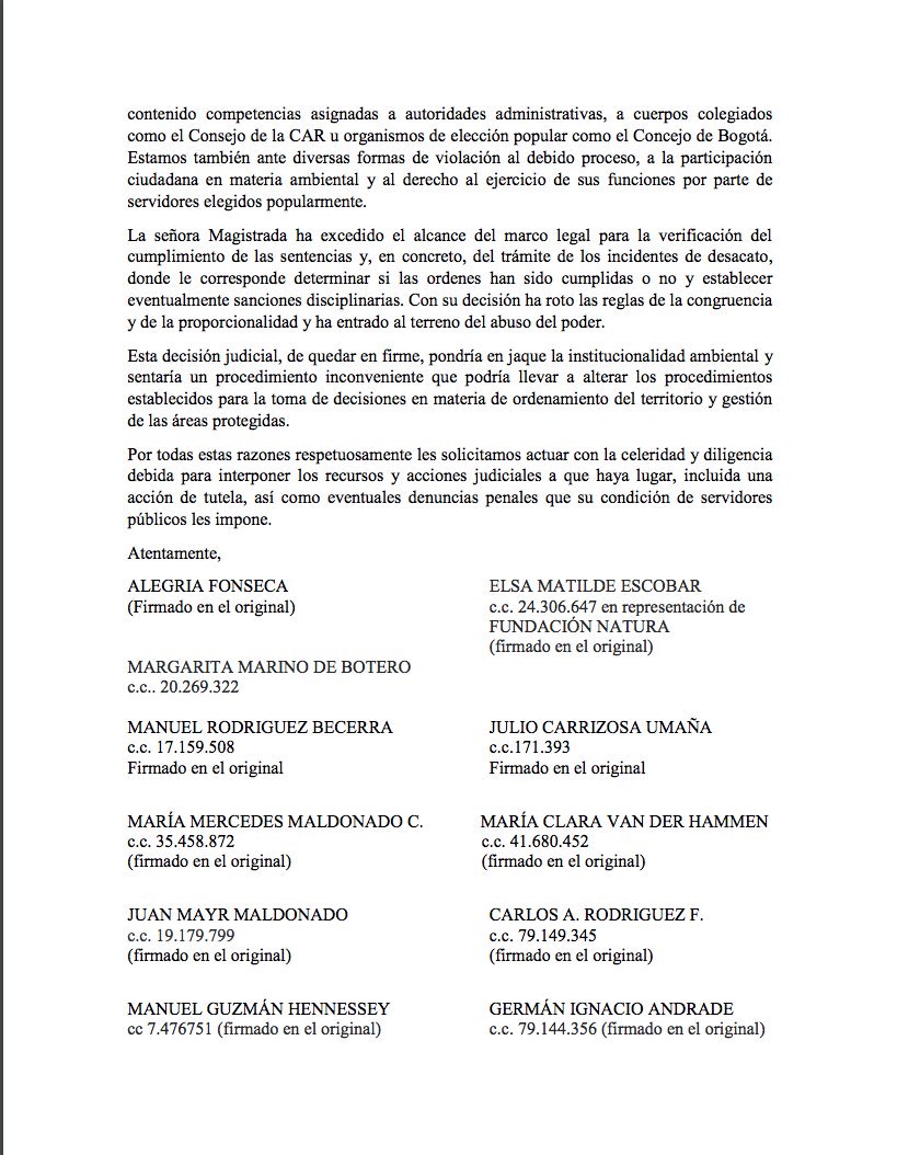 guzmanhennessey's tweet image. Ambientalistas hemos firmado petición para que @MinAmbienteCo @ricardolozanop y @CAR_Cundi actúen en defensa de reserva Van der Hammen. No dudo que seremos escuchados @wilcheschaux @alegriafonseca @FNAmbiental @MMMaldonadoC @WRadioColombia @EEopinion @UltimaHoraBLU