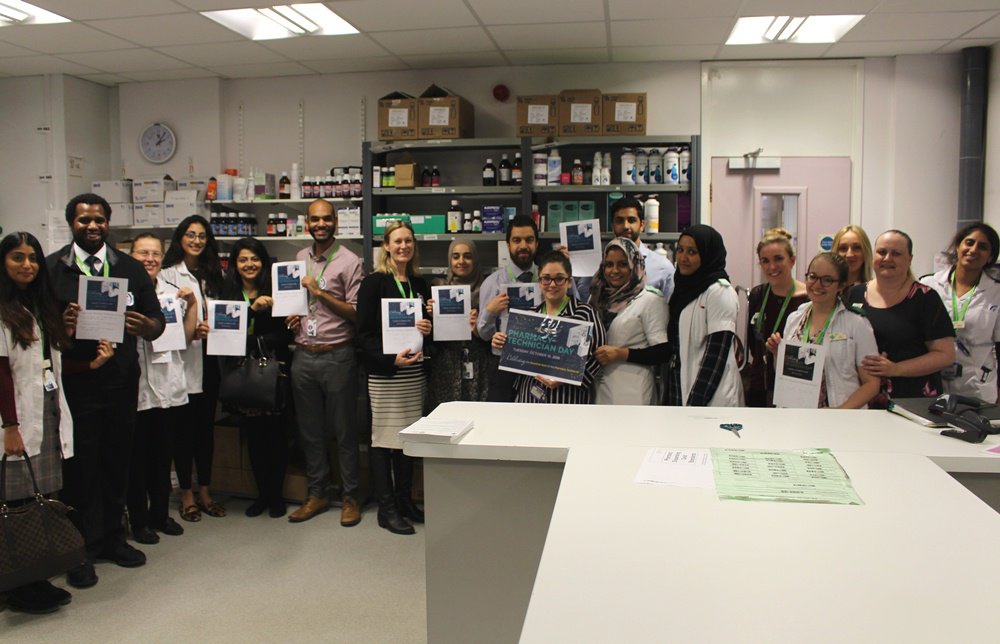 LandDHospital's tweet photo. Today our Pharmacy Team celebrated Pharmacy Technician Day by recognising the importance of their role and thanking them for their invaluable support and contribution. 
The team created posters stating why they appreciate their Technicians.
#RxTechDay https://t.co/pLTSiQWLZ6