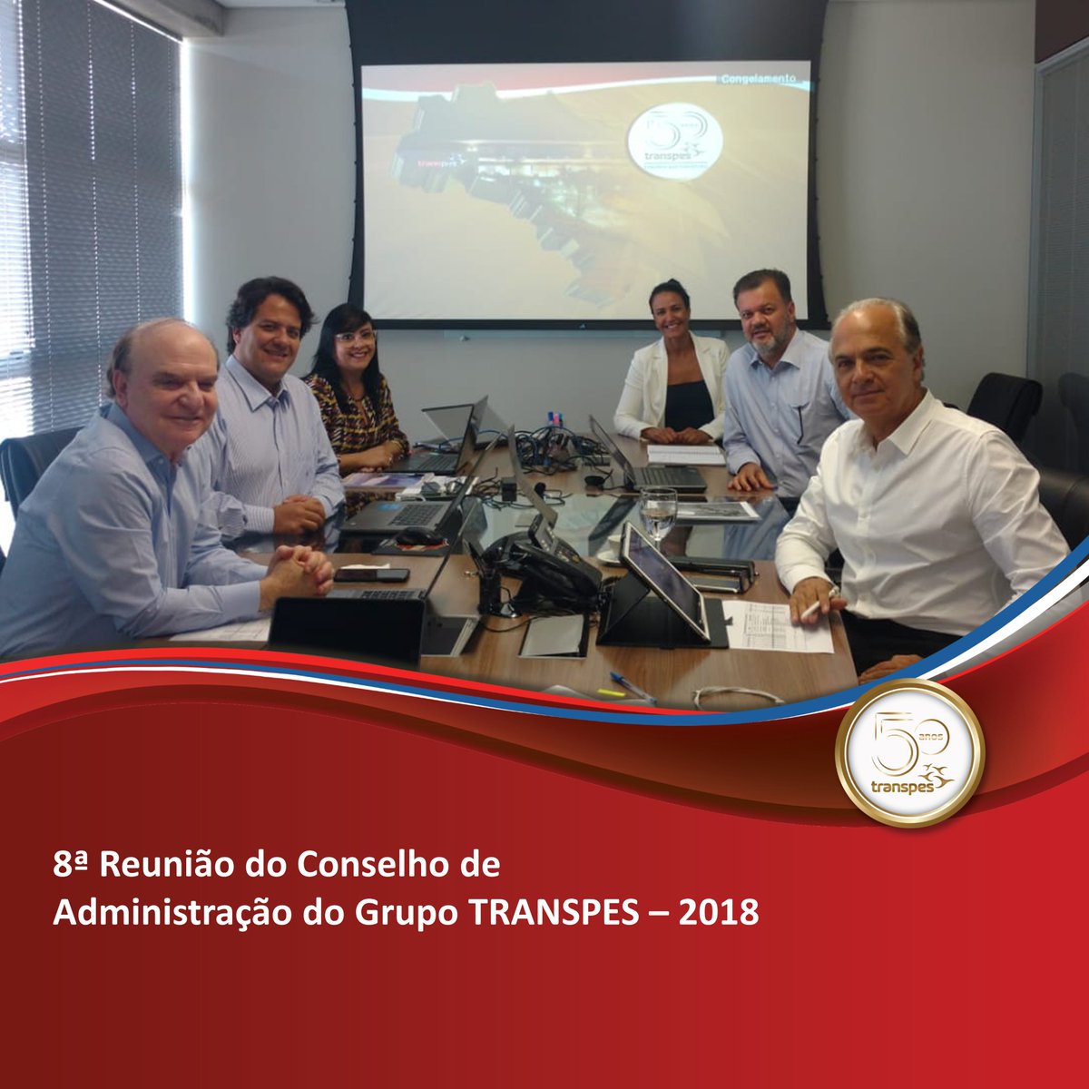 Transpes_SA's tweet photo. “Logística que transforma, que acredita e trabalha por um Novo Brasil" 🇧🇷 #52anostranspes #TRANSPES #logisticaquetransforma #transportebrasileiro #futuro #planejamento #organização #trabalha #transforma #gestaohumanizada #acredita #brasil https://t.co/gZKoTJq0Vv