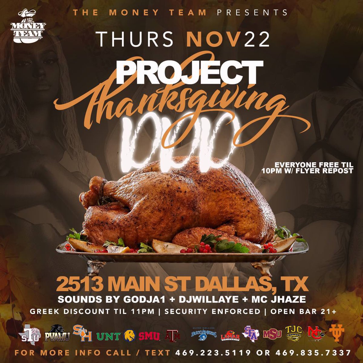 ceotaayy's tweet photo. #ProjectThanksgivingddd
Thursday November 22nd🗓
2513 Main St Dallas Tx📍
It’s all the way up 🔊🗣 https://t.co/X2ddBEP1T0