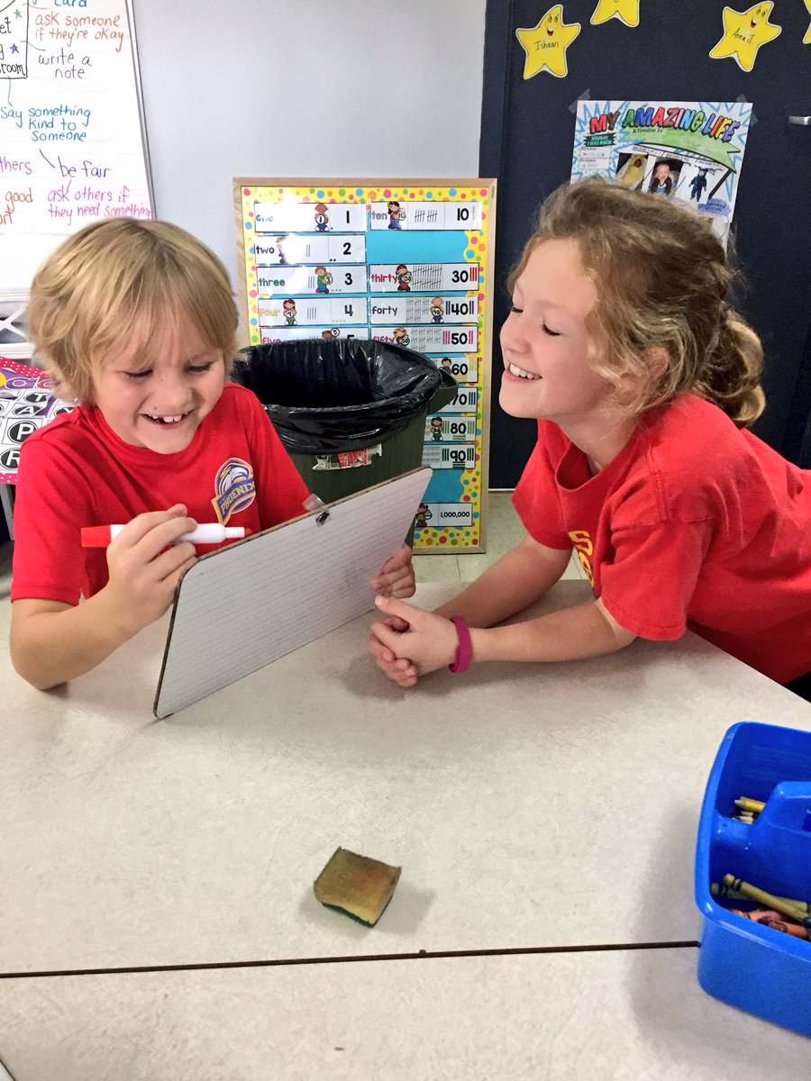 HilaryGoodridge's tweet photo. In math this week the Grade 3s began exploring place value with 3-digit numbers using Base Ten Blocks. We played the math game โSecret Numberโ with our buddies! #mathgames #numbersto1000 #placevalue #basetenblocks @StBonaventures https://t.co/noYR0NpLta