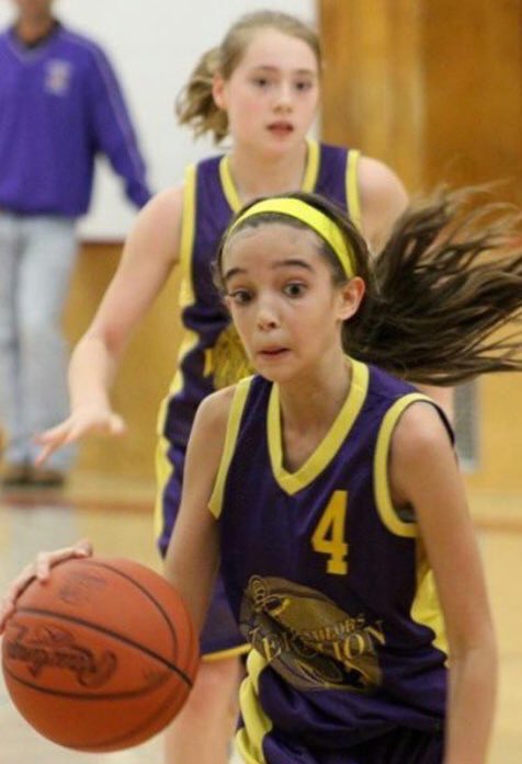 BigSkyler's tweet photo. Good luck to my little baller today at her first day of basketball!!! 🏀🏀 https://t.co/9PT8YUMiTT