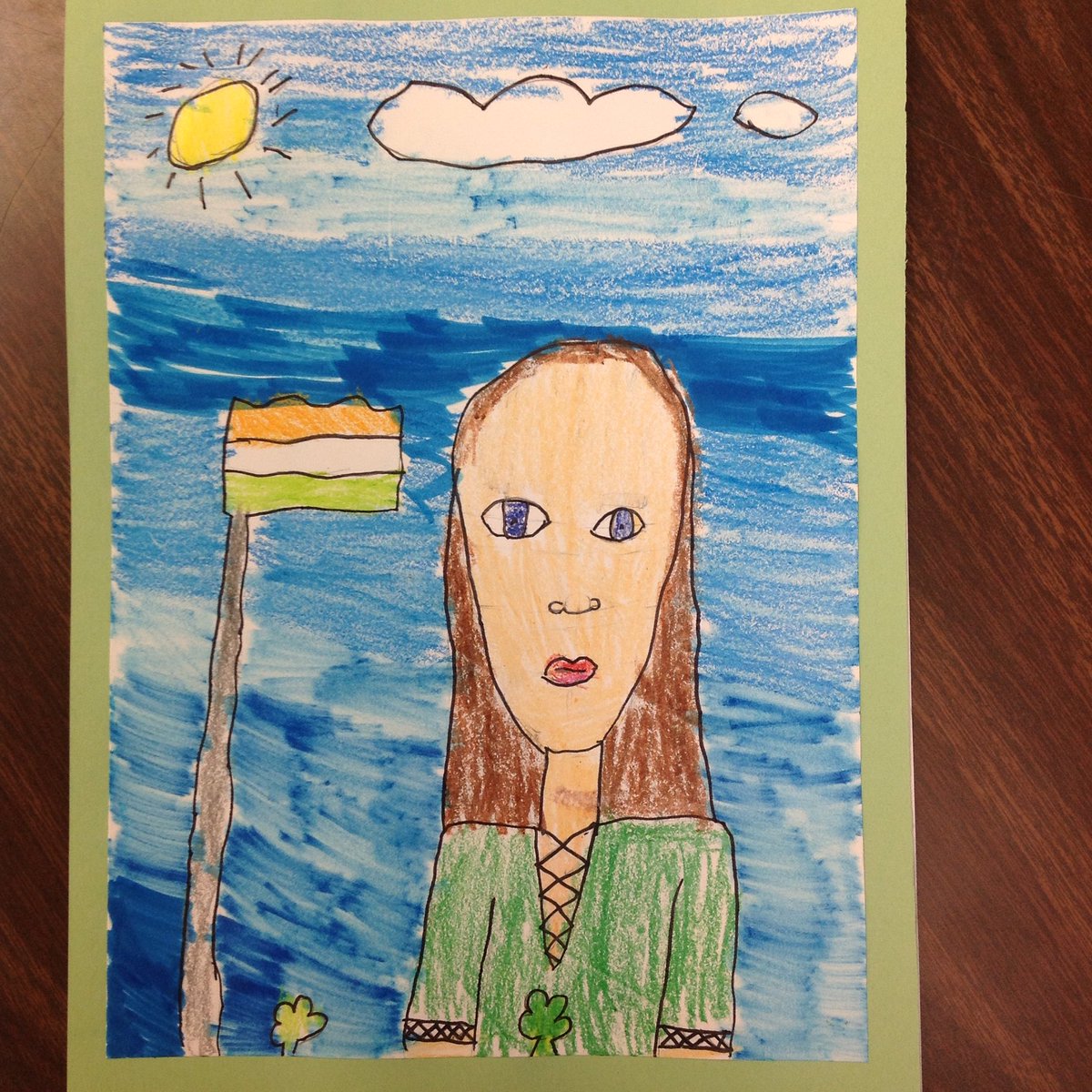 CubRunArt's tweet photo. Third grade is finishing up their cultural heritage self portraits. We have so many great family histories in our room! https://t.co/ZAK1Ty4Rnk