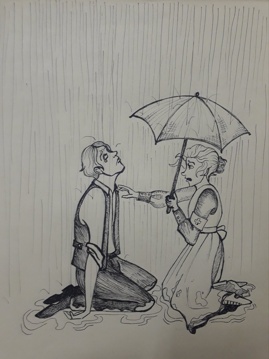 Lisbet_Whaley's tweet photo. Day 15 - Weak

Come inside... :( :)

#Inktober #Inktober2018 #inktoberday15 #weak #sad #rain #pain #halp #Nurse #umbrella #mud https://t.co/be41T0uID1