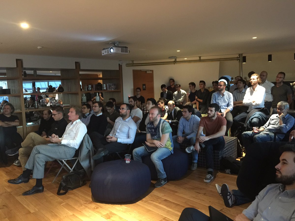 olivez's tweet photo. First quantum meetup in Paris organized by #quantonation. Feeling that it’s the starting point of something big! https://t.co/abMWkDq0Jf