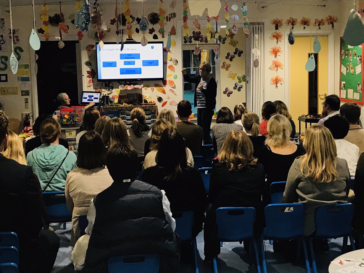 ECSPrepSchool's tweet photo. Mrs Paterson kicking off this evening’s Phonics Presentation for #preprep parents. #phonics #spotlightreading #eyfs https://t.co/34Y8vL7Ugf
