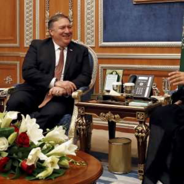 LadyLiberty411's tweet photo. Khashoggi 'death': Pompeo meets Saudi King as family calls for inquiry

 https://t.co/h4p0MSoVLh https://t.co/D0ef8x2cTn