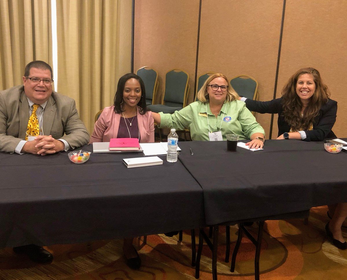 UPAPolarBears's tweet photo. Representing UPA on a principal's panel about school engagement. #csusa2020 #unionprepacademy https://t.co/o1OxpIL6jw