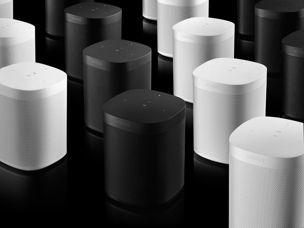 sonos speaker solid white light