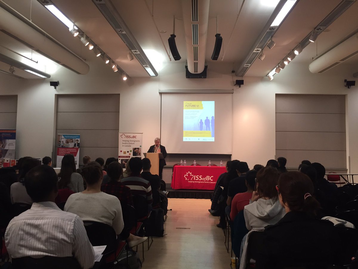 AYTechnologies's tweet photo. The Future-U event is starting now.
Thanks to @issbc for planing and organizing and to #VPL for hosting. 
Come say hi and apply for many positions we have open at https://t.co/NDCvAuhjDI 
#vancouver #bctech #technology #immigration https://t.co/enScr76ZyM