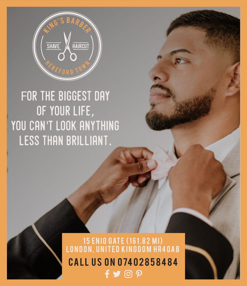 For the Biggest Day of Your Life, You Can't Look Anything Less then Brilliant!
Call us on 07402858484.
#hairstyle #haircut #haircolor #hairstylist #hairstyles #longhair #instahair #hairdo #stylish #fade #barbers #barbershop