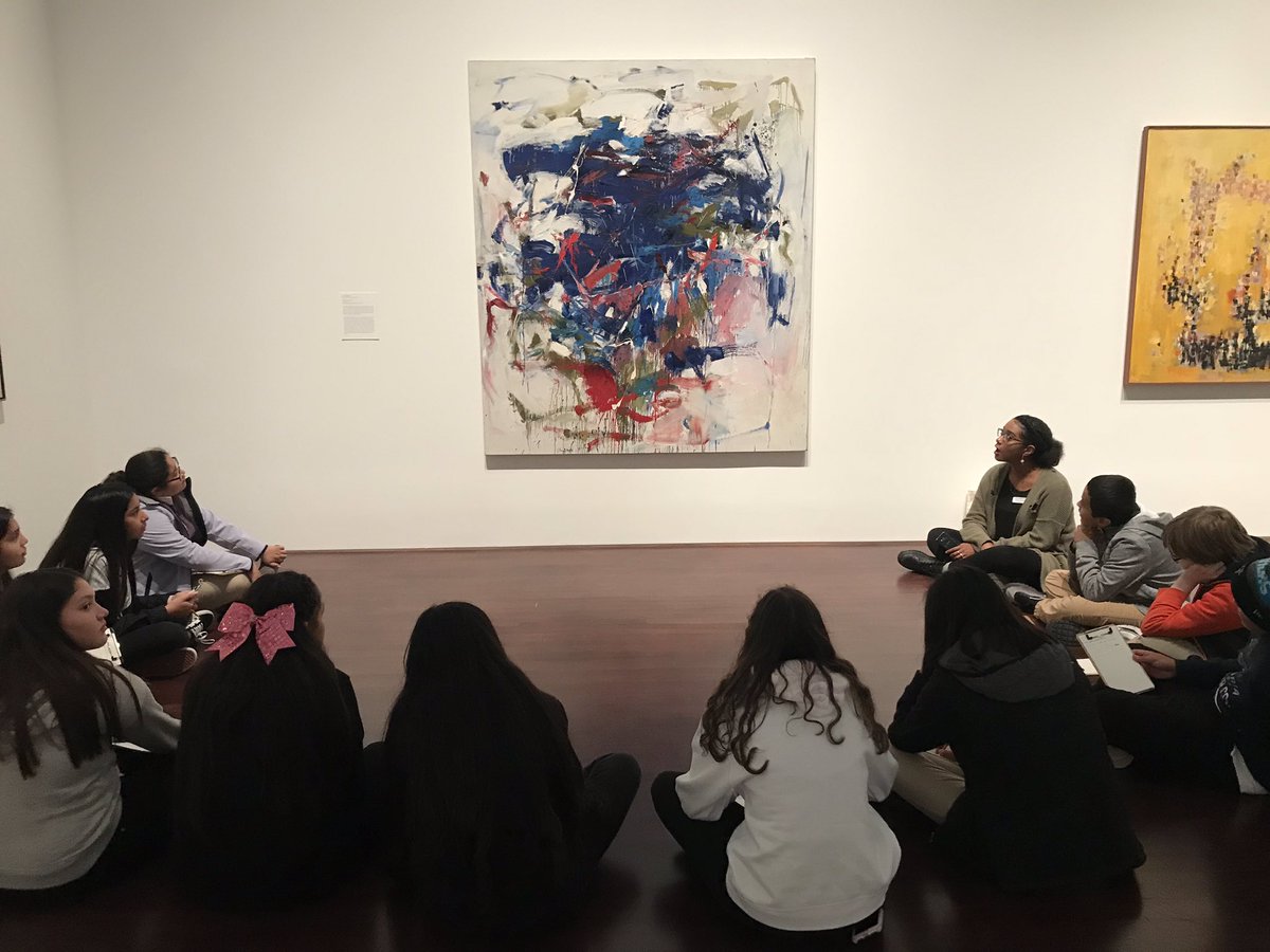 We had an amazing morning learning with @blantonmuseum’s Doing Social Justice Program. Thanks @Sabrina_Blanton! <a href="/BedichekMS/">Bedichek MS</a> appreciates you!