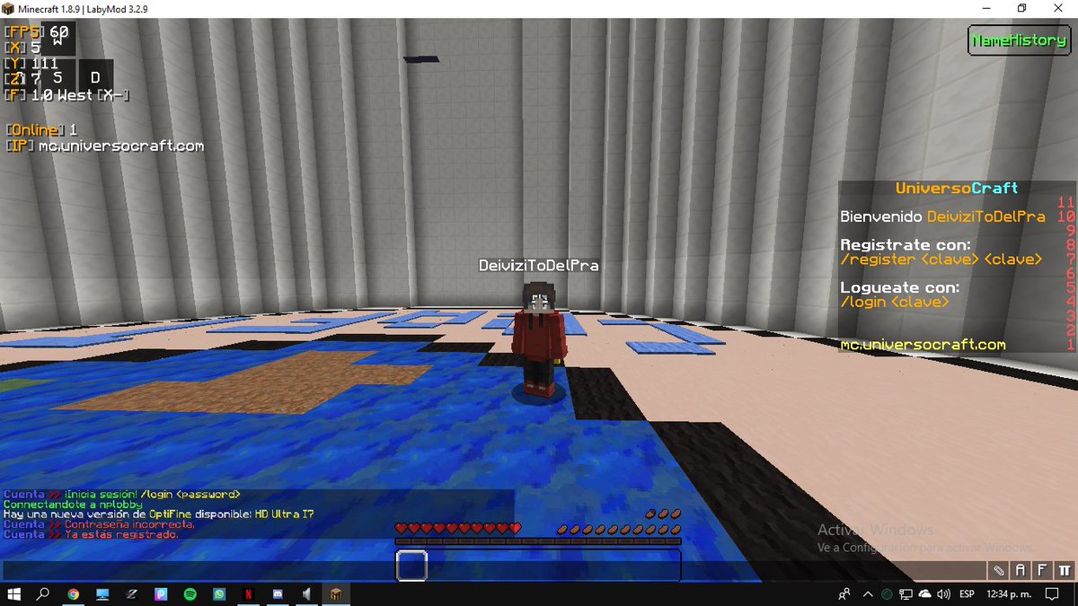 DeividCz's tweet photo. @MCUniversoCraft Muy buen dia tengan, staff de Universo, bueno el caso de este tweet, es para venirles a decir si hay alguna manera de que ah mi cuenta "DeiviziToDelPra" le pudieran hacer unregistrer ya que han usado mi cuenta Premium Gracias, ;D https://t.co/TrAMTwj2Ks