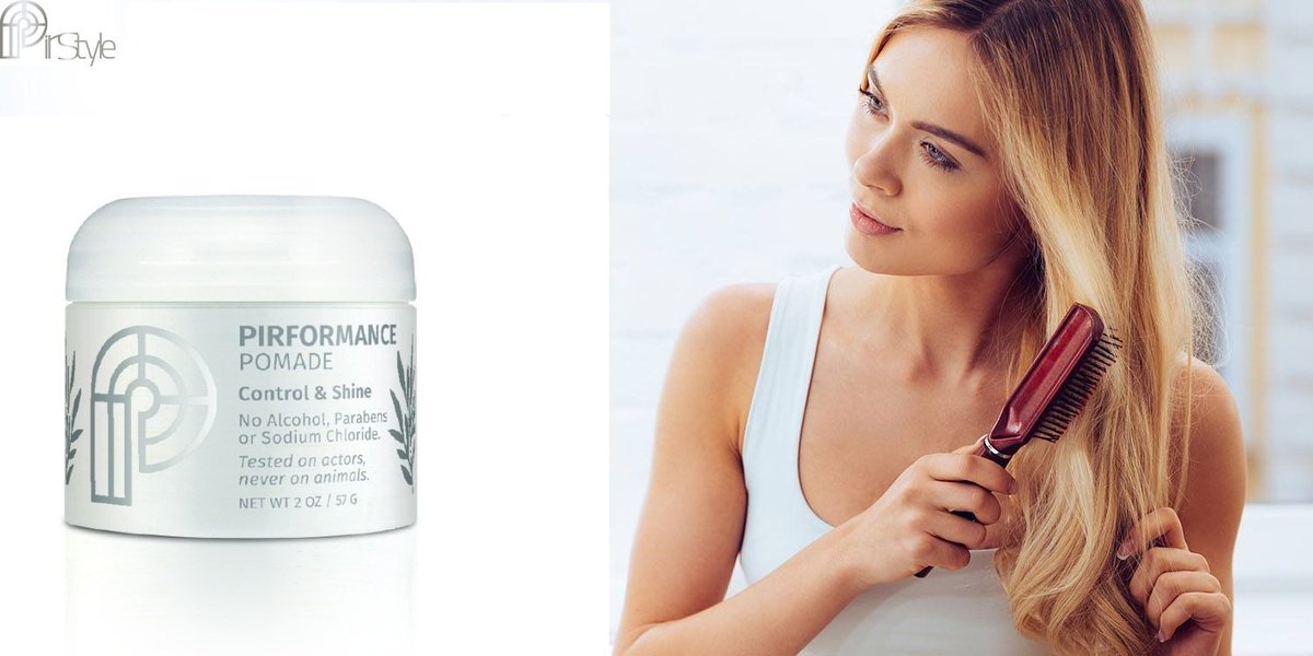 cosmetictweek's tweet photo. Pirformence Pomade. De-frizz and activate texture with this protein and tourmaline enriched pomade that gives any hair type brilliant hold and shine. Great for long or short hair. Alcohol, paraben and sodium chloride-free.  https://t.co/bZWJuY1hNK https://t.co/hPcRdk4T6E