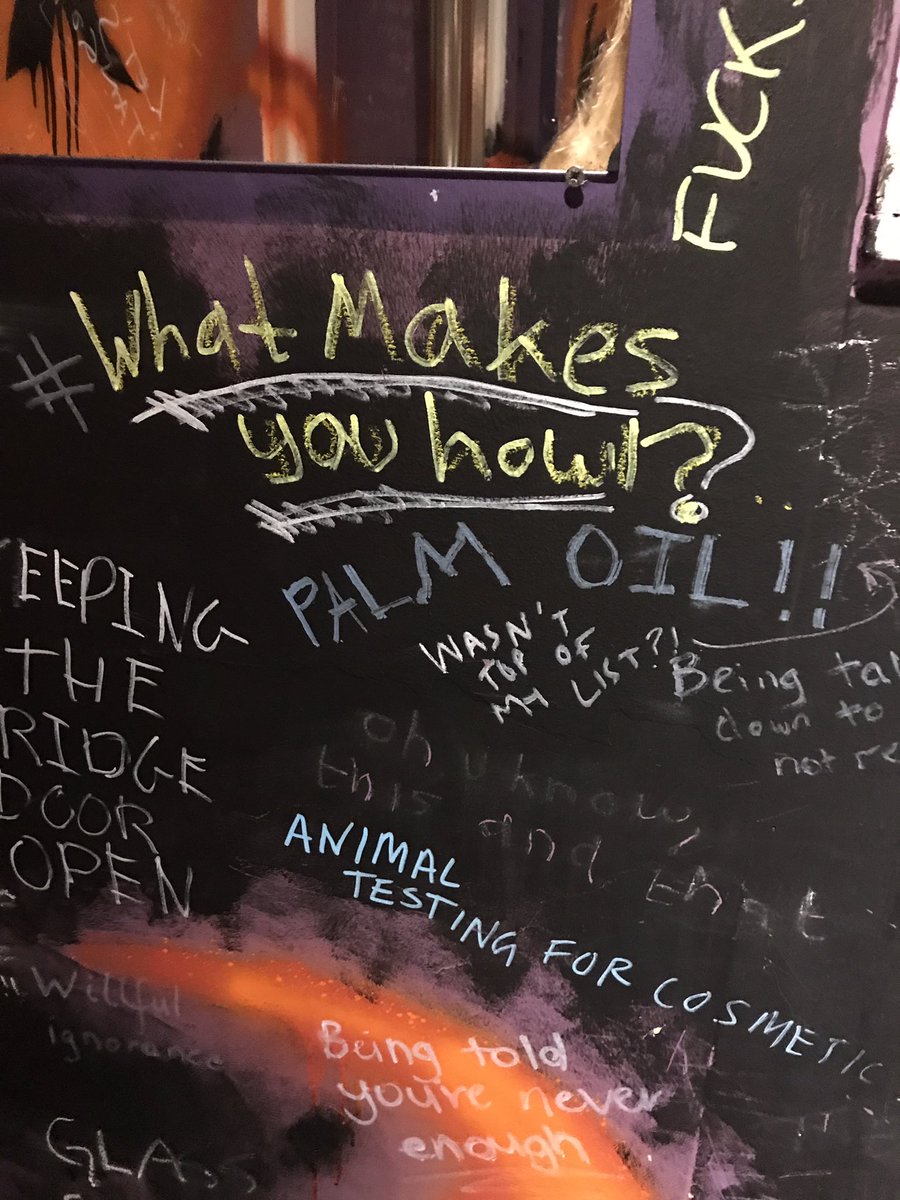 Loving the <a href="/BigBadPlay/">Big Bad</a> on-brand graffiti <a href="/ORLTheatre/">Old Red Lion Pub & Playhouse</a> <a href="/LndnHorrorFest/">London Horror Fest</a>