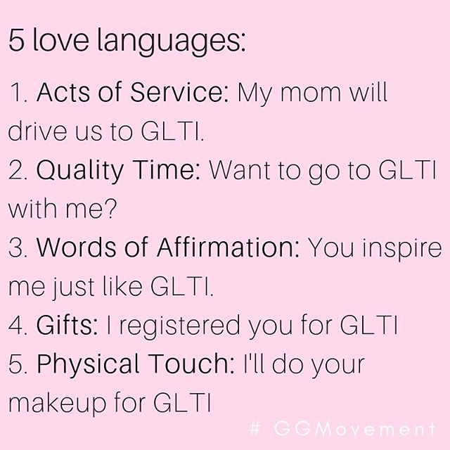 GlamourGals's tweet photo. How you can show a fellow volunteer a little GG love. .
.
.
#glamourgals #ggmovement #glti #glti2018 #lovelanguages https://t.co/VLZsPeZarV https://t.co/JvgBnURq1b