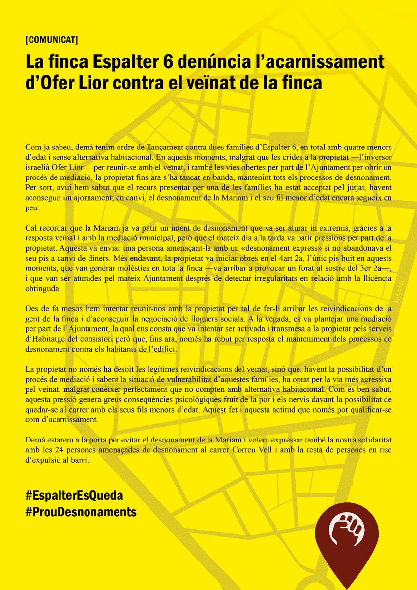Acció Espalter 6 tweet media
