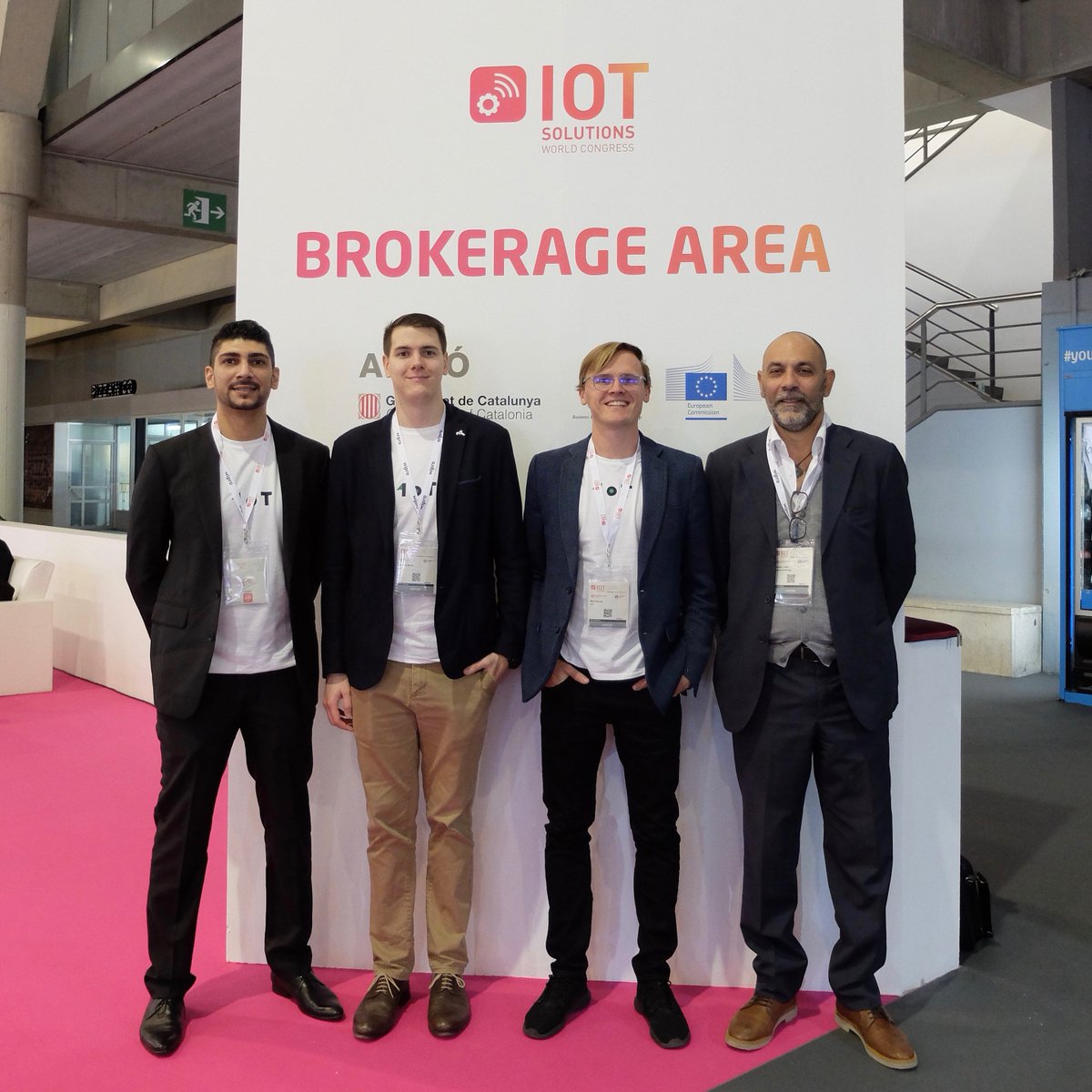 1oT_mobi's tweet image. Day 1 of the IoT Solutions World Congress was a success! #1oT is excited to be taking part in the leading #IoT event of the year in Fira Barcelona. If you're in the area let us know and let's talk #connectivity!
#IOTSWC18 #IOTBrokerage