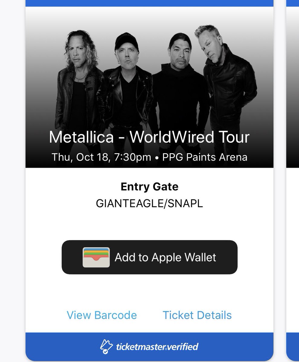 JayceWalsh's tweet image. Lol y’all thought I was about to not go #Tallica