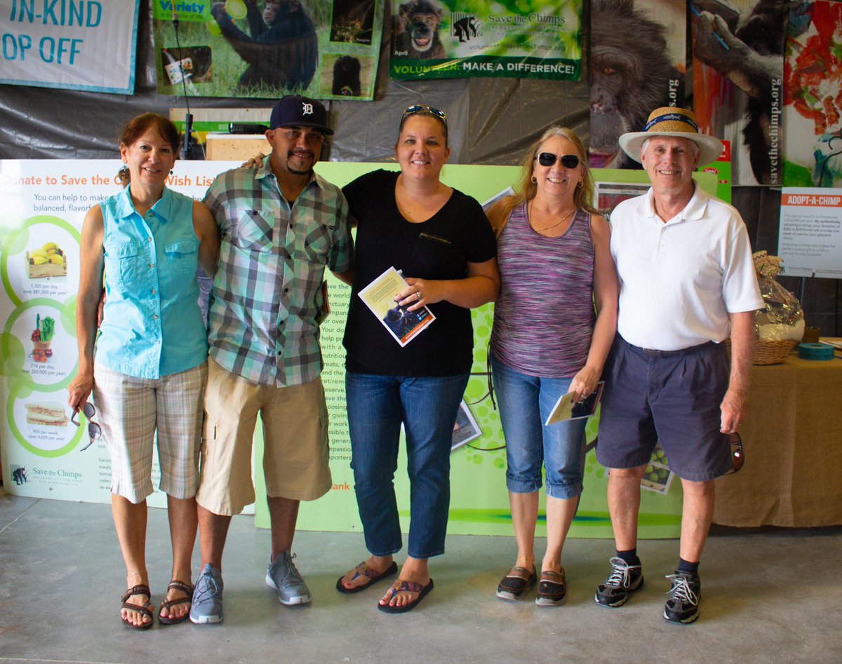 SaveTheChimps's tweet photo. Thank you to everyone who joined us for Member Day! We love sharing the sanctuary with you! To view all event photos visit our facebook page https://t.co/Z4fugpfJws
#SaveTheChimpsEvents #STCEvents #SaveTheChimpsMemberDay #STCMemberDay #SaveTheChimps https://t.co/A35etrh5rM