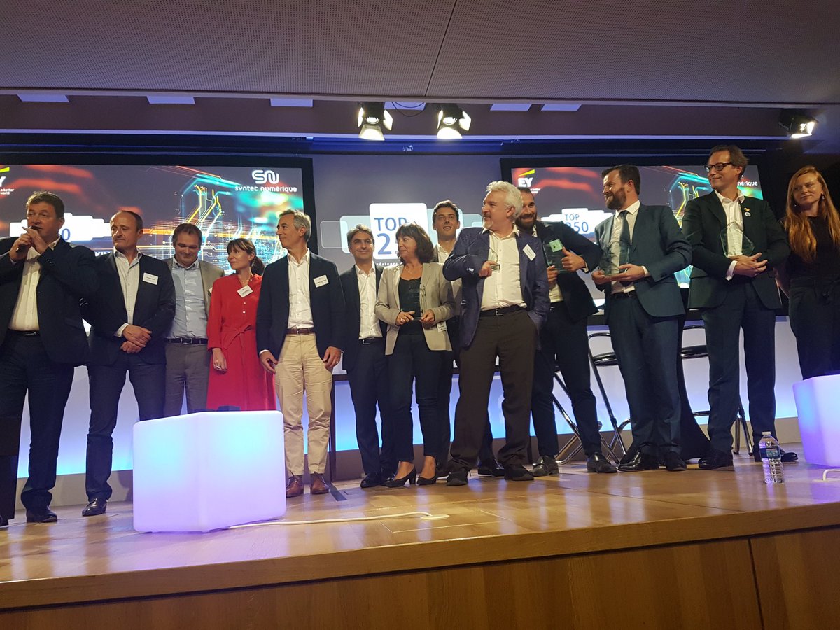 Belebouc's tweet photo. Bravo à tous les lauréats du #top250num @syntecnumerique @EYFrance https://t.co/vyEPS2VRak