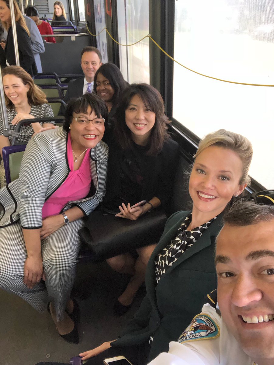 HelenaMorenoLA's tweet photo. A common sense RTA line extension #39 to the Ochsner campus, is finally a reality! This eliminates another bus transfer, which means time and money saved for riders. Collaborating together as a region produces great outcomes. We are stronger together! https://t.co/Uk1GNubZjW