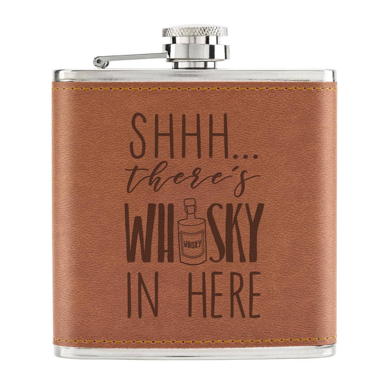 Funny Tonic Thermal Flask Shhh There's Gin In Here Travel Mug Cup With Handle 