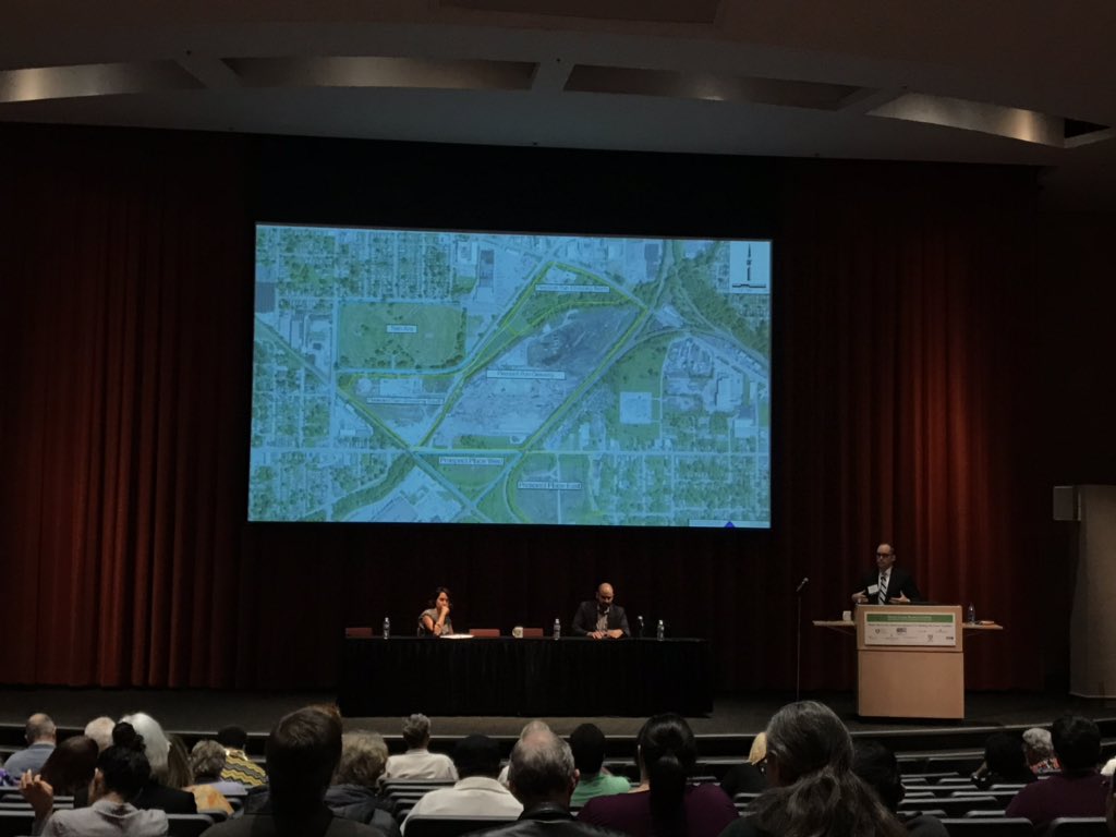 IndyReentry's tweet photo. Breakout 2 Session: Criminal Justice Reform - Updates from the City of Indianapolis 

 Andy Mallon discusses the function of the Community Justice Campus. 
#indyreentry https://t.co/he9k0bY4NK