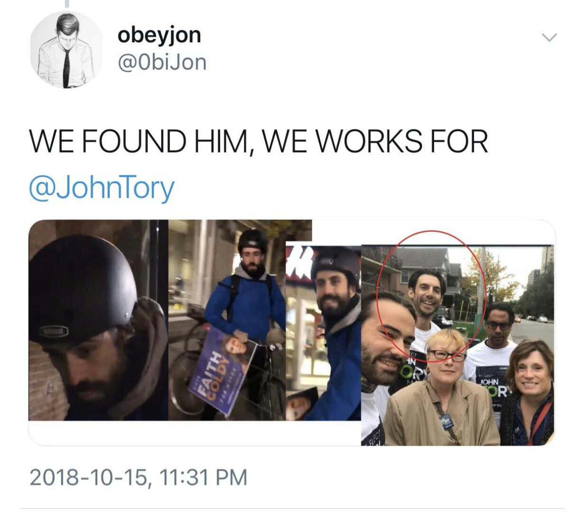 polarbear66ca's tweet photo. @winstonCovfefe @FaithGoldy @TPSOperations @torontovotes This guy works for @JohnTory!
@TorontoPolice
#TOelexn
#TOpoli #FaithForMayor #FaithForToronto https://t.co/vrcMyxLyoT