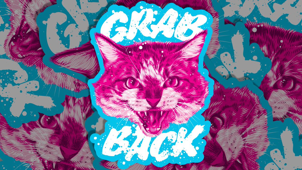 tracieching's tweet photo. When @stickermule runs a deal on cat stickers, you order new cat stickers. https://t.co/Phl1SN7wfT #grabback https://t.co/3QXDnb1nop