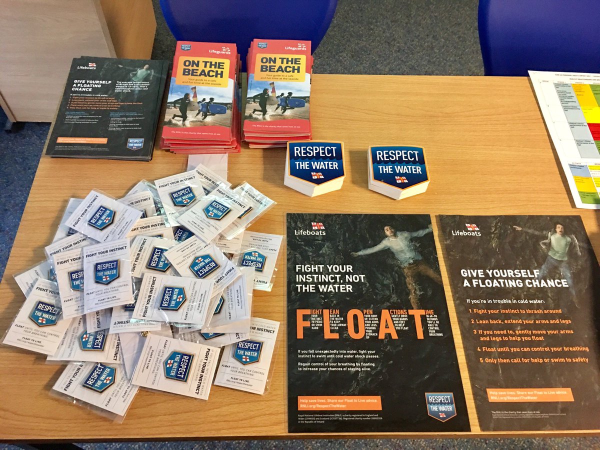 Dave_Float's tweet photo. Great day today, up at 6am and with my colleague Hugh we spoke to nearly 140 year 10 students at Collumpton Secondary School regarding #RespectTheWater #ThrowLines with actual demonstrations. Thank you to Steve, #DC_Police #SwasNHSTrust All the teachers who were brilliant. #RNLI https://t.co/zaE3q5PtSN