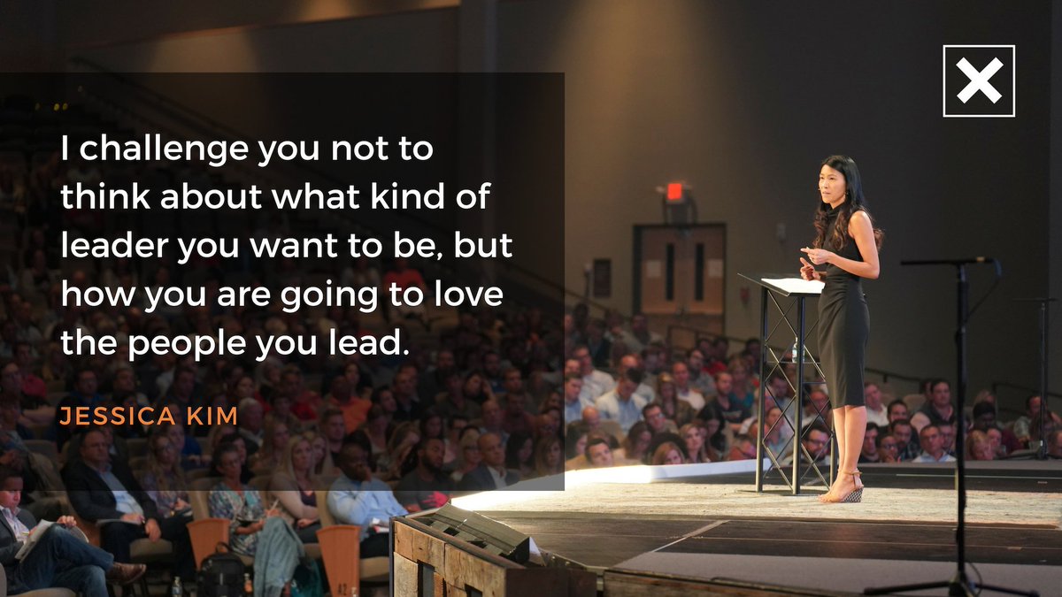 EDGEMentoring's tweet photo. "How you lead changes based on who you are leading." –@JessicaNamKim, founder of @IanaCare and venture partner at @praxislabs, on the power of love in leadership. #EDGEX2018 https://t.co/QW6D9QQ2zM