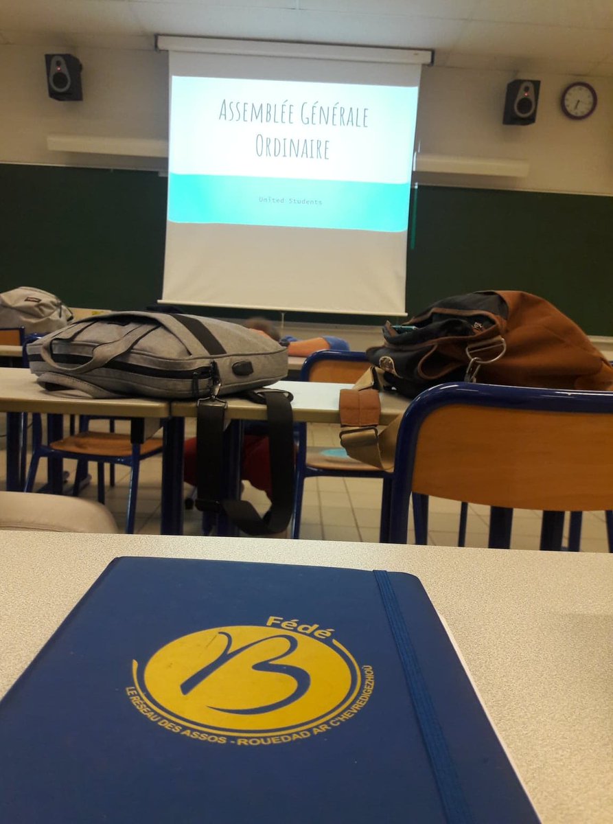 La @fedeb29 est présente à l'assemblée générale de United Student !