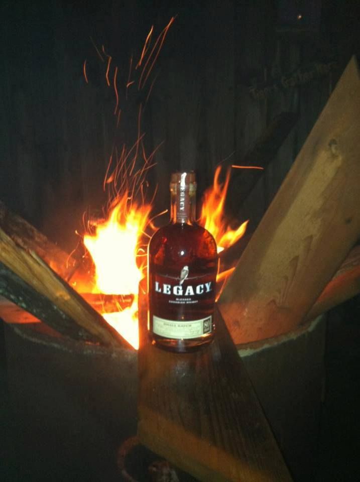 Stay warm this Fall with a little Legacy by the fire...