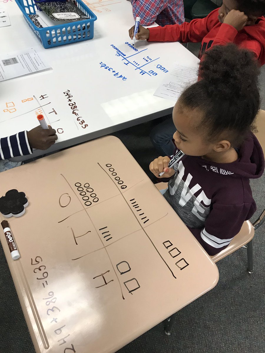 dmde2001's tweet photo. Using multiple strategies to solve addition problems in 3rd grade @MECME_School  #knowitshowit #YouBEElongAtMEMCE https://t.co/0OfwTmkp5y