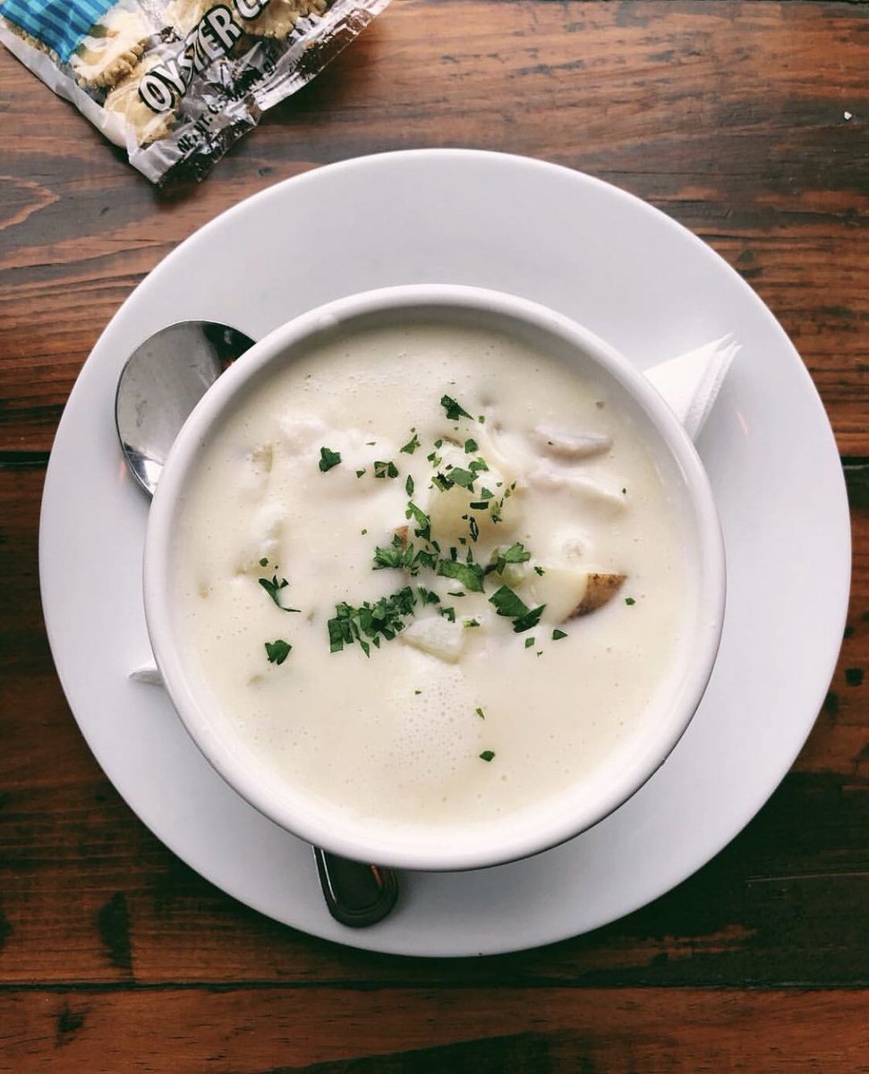 It’s a seafood chowder type of day outside. 🌧 <a href="/mongersaustin/">Mongers Austin</a>