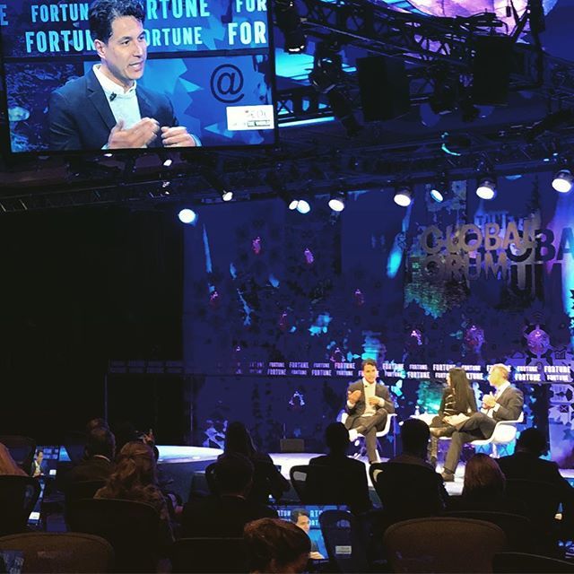 Talking the future of media, entertainment and how we can better serve our artists.  Thx 🇨🇦 for hosting the <a href="/fortunemag/">fortunemag</a> global forum here in Toronto. ift.tt/2EyO06m