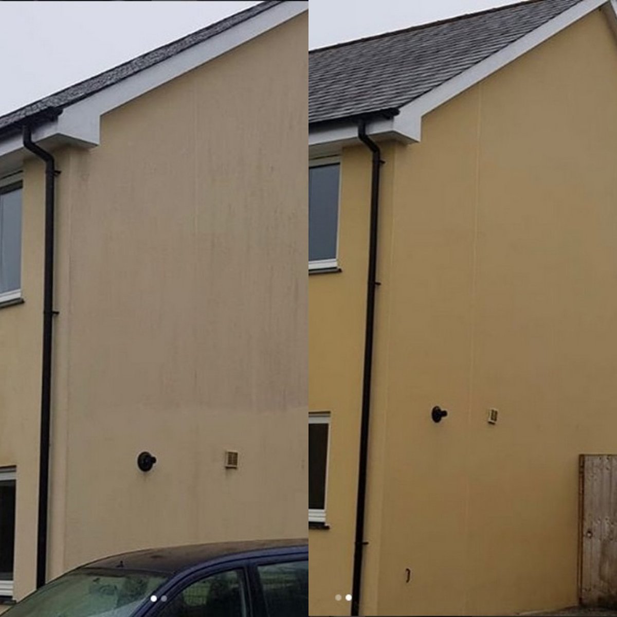 ClearCleanPlym's tweet image. Is your property in need of a render/gutter clean? We specialise in using biocide and sodium hypochlorite as well as 150c steam, to ensure organic growth is killed deep within the outer surface. We can guarantee to remove all algae. Check out our website ow.ly/p0Qv30meHrb