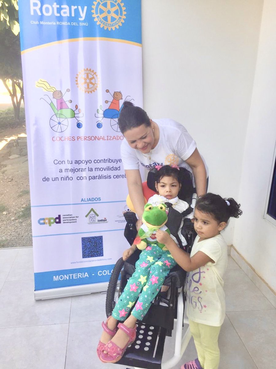 ClubRotaryRSinu's tweet photo. Cristy y Estefanía empiezan una historia de amistad.
Cristy hace parte de #ElZooDelAmor llevando Alegría y compañía a Estefanía, una de nuestras niñas beneficiadas del programa #CochesPersonalizadosRotary. https://t.co/fmekMiiP9Y