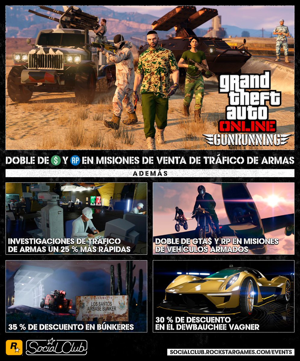 GTA Online: Tráfico de Armas já está disponível - Rockstar Games