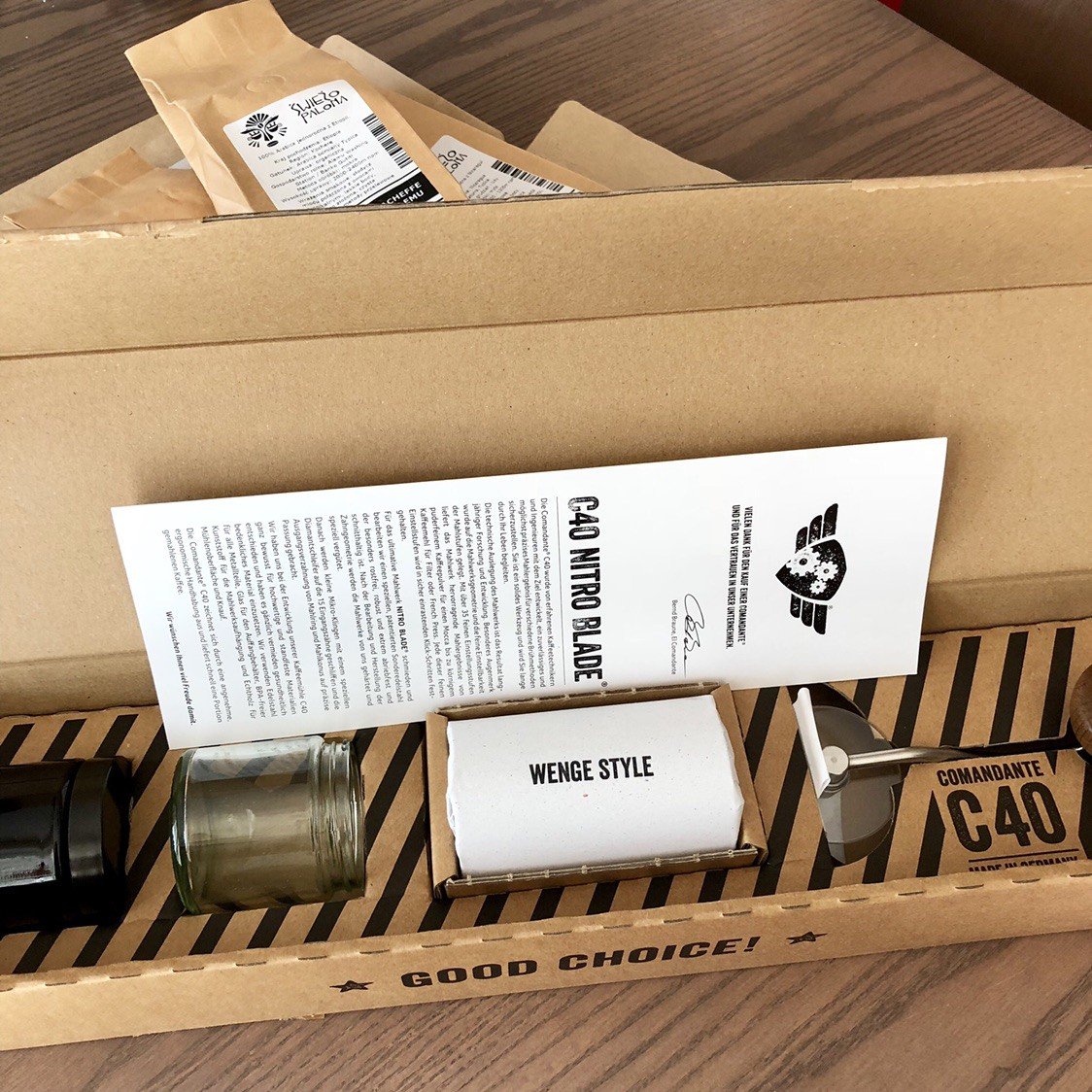 Don't waste your life on crap #coffee. Comandante grinder for alternatives ☕️ For the barista in me.