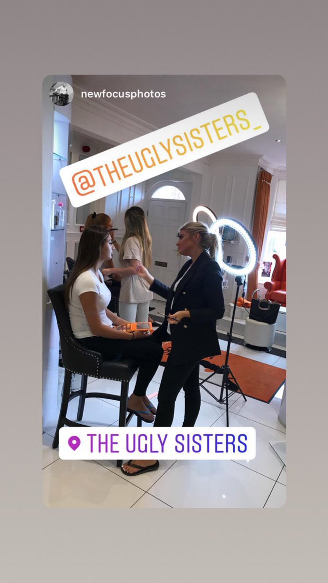 theuglysisters_'s tweet photo. We’re SO excited for this collaboration!!! Our make up artist Noni and the brilliant Grace Fielding, keep your eyes peeled to see the results 👀👀👀 #heysister https://t.co/i4YseNkRnb