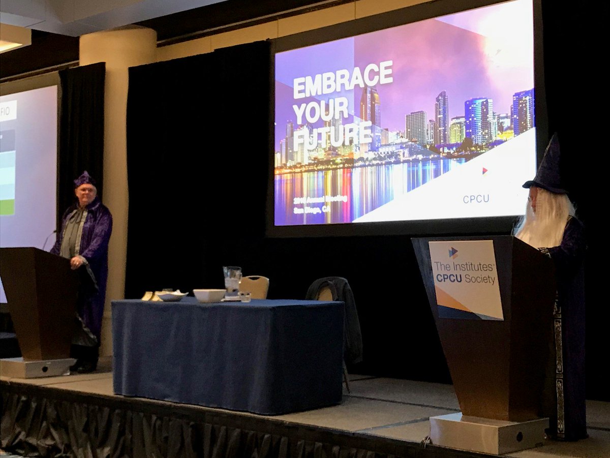 We had a room full of wizards in training at our Game On! session today at #CPCU2018.  Thanks to all who helped and participated.  Retweet if you played and let us know if you had fun and maybe learned a little too!