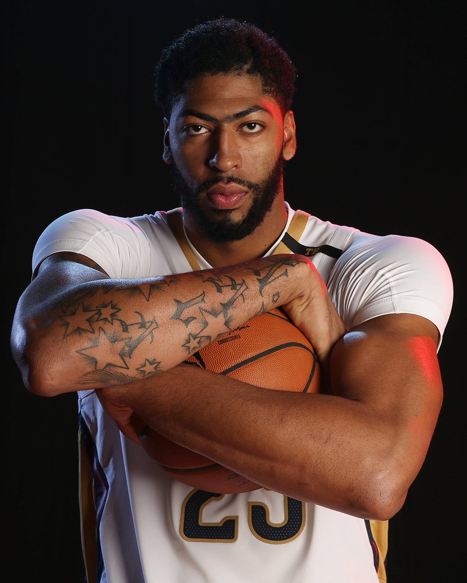 SLAMonline's tweet photo. Anthony Davis has been on a journey to become one of the best players in the NBA. He clocks in at no. 3 on the #SLAMTop50. https://t.co/sfAuj69cri https://t.co/g2KoAQsxg3
